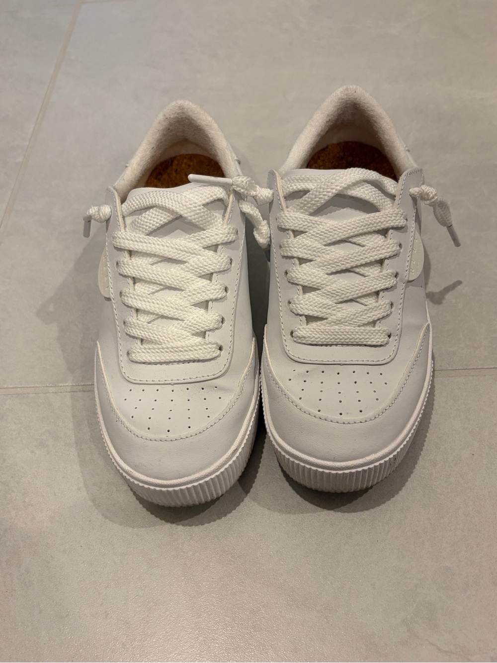 Reef Lay Day Seas Women's Leather Sneakers in White Size 7 - Picture 3 of 11